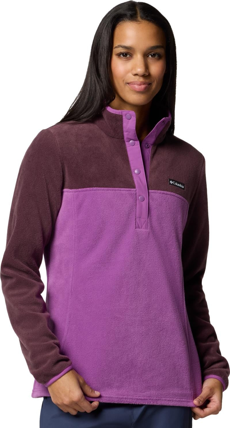 Benton Springs Half-Snap Pullover II - Womens - razzle / moonvista 1