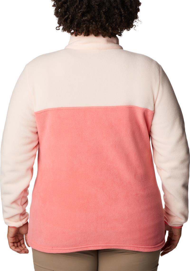 Benton Springs Half Snap Pullover, Extended - Womens - Blush Pink / Peach Blossom 2
