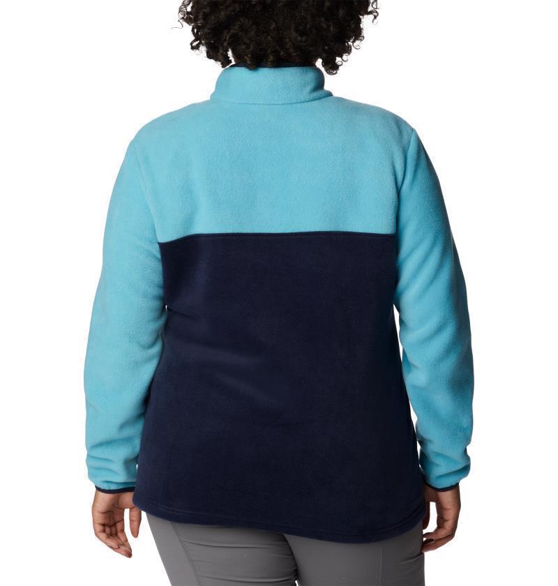 Benton Springs Half Snap Pullover, Extended - Womens - Dark Nocturnal / Sea Wave 3