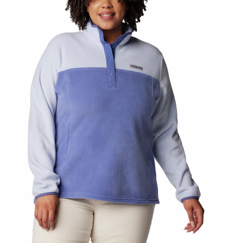 Benton Springs Half Snap Pullover, Extended - Womens - Eve / Whisper 1