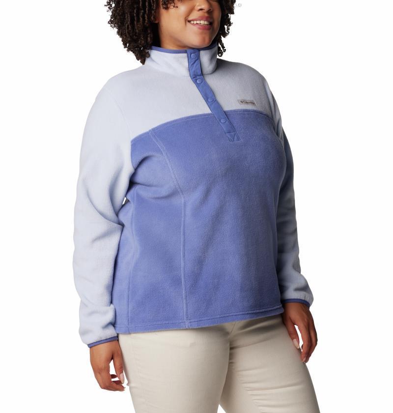 Benton Springs Half Snap Pullover, Extended - Womens - Eve / Whisper 3