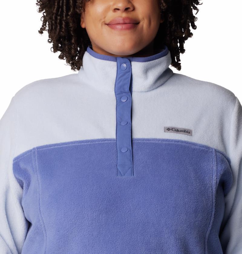 Benton Springs Half Snap Pullover, Extended - Womens - Eve / Whisper 4