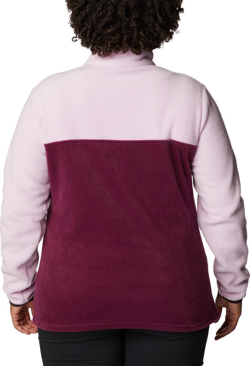 Benton Springs Half Snap Pullover, Extended - Womens - Marionberry / Aura 2