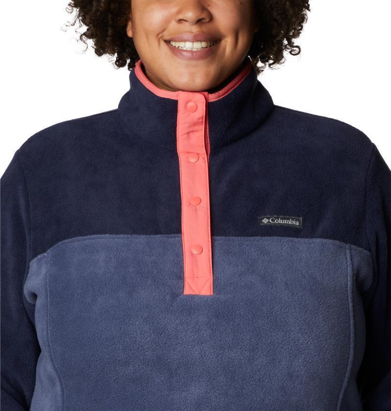Benton Springs Half Snap Pullover, Extended - Womens - Nocturnal / Dark Nocturnal 5