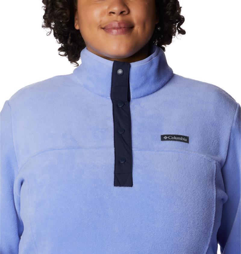 Benton Springs Half Snap Pullover, Extended - Womens - Serenity / Dark Nocturnal 5