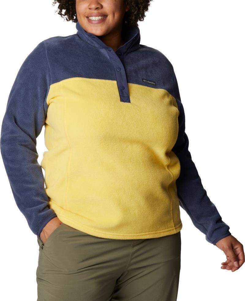 Benton Springs Half Snap Pullover, Extended - Womens - Sun Glow / Nocturnal 3