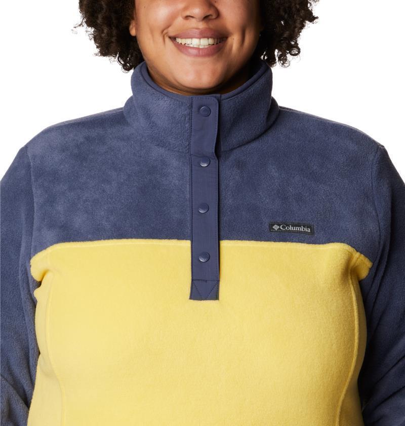 Benton Springs Half Snap Pullover, Extended - Womens - Sun Glow / Nocturnal 5