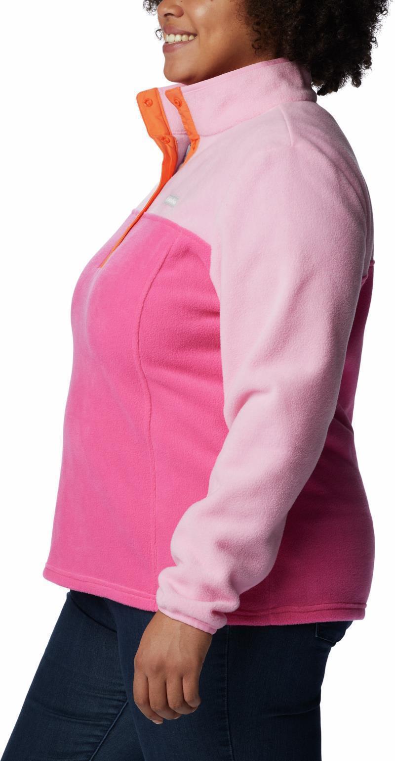 Benton Springs Half Snap Pullover, Extended - Womens - Wild Geranium / Wild Rose 5