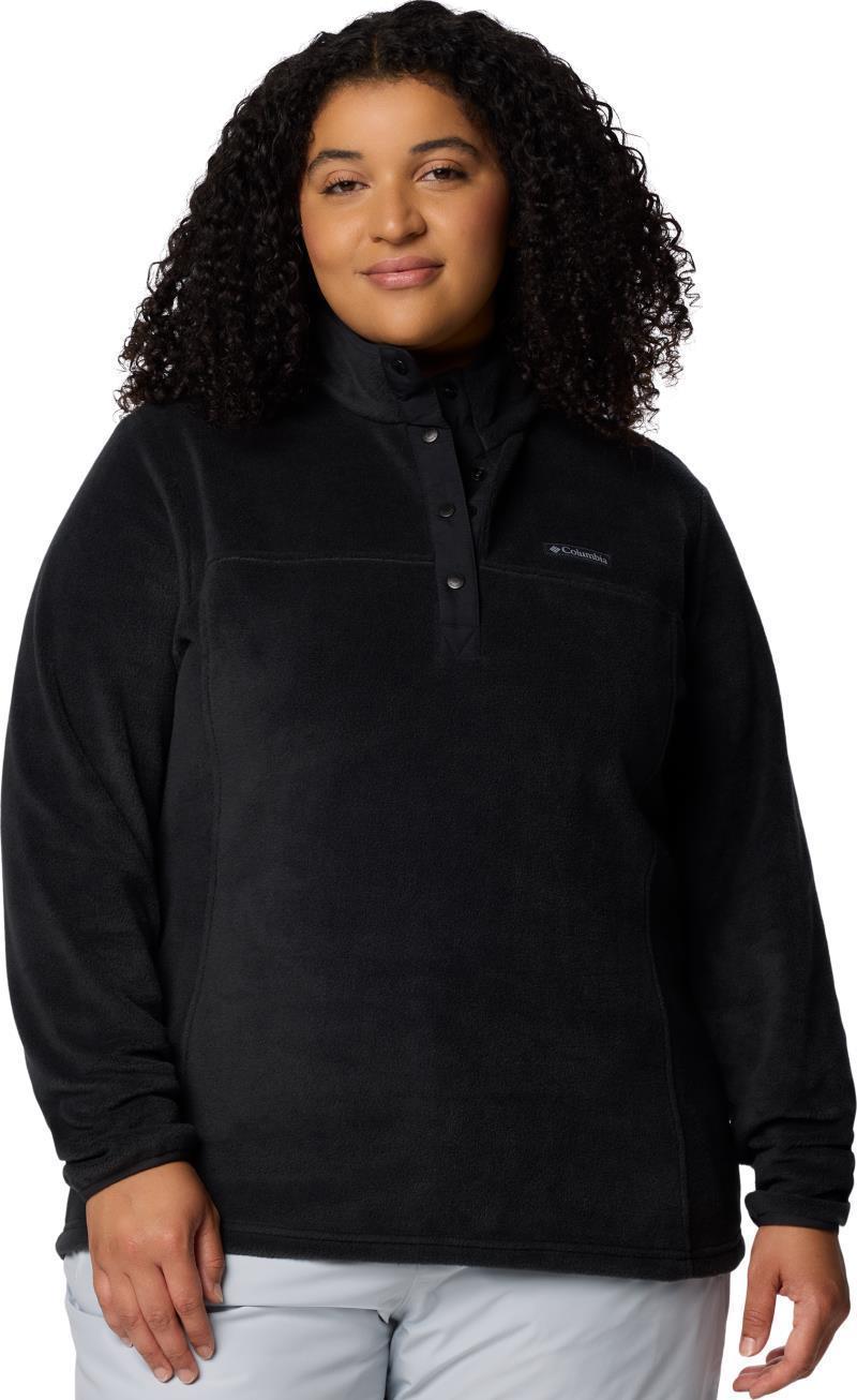 Benton Springs Half Snap Pullover II, Extended - Womens - Black 3
