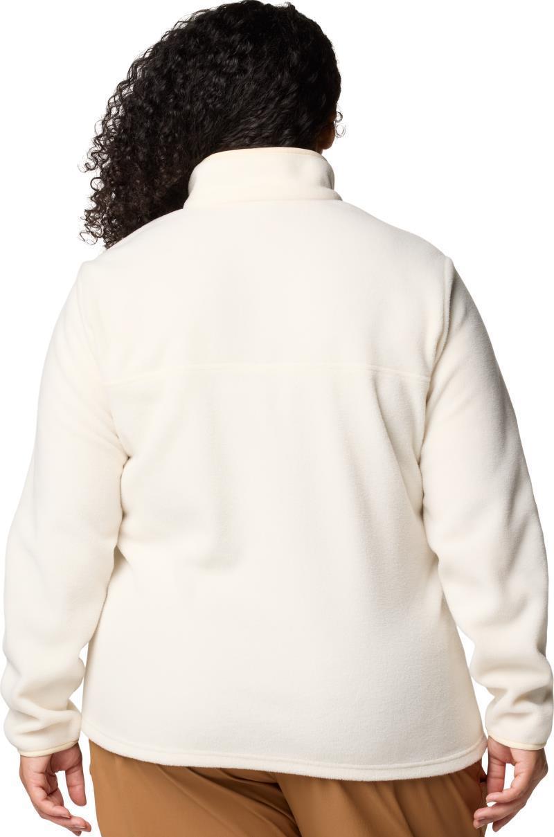 Benton Springs Half Snap Pullover II, Extended - Womens - Chalk / Camel Brown 3