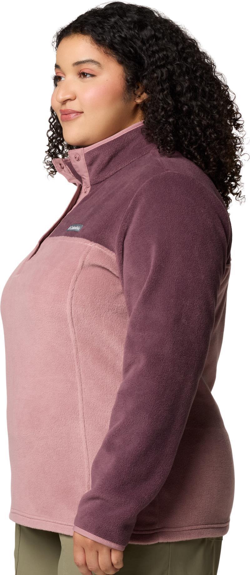 Benton Springs Half Snap Pullover II, Extended - Womens - Moonvista / Fig 2