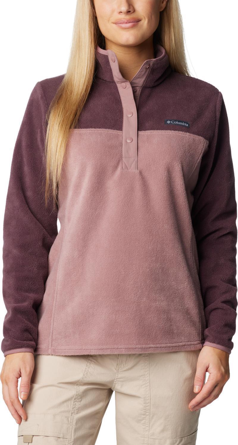 Benton Springs Half Snap Pullover II - Womens - Moonvista / Fig 1