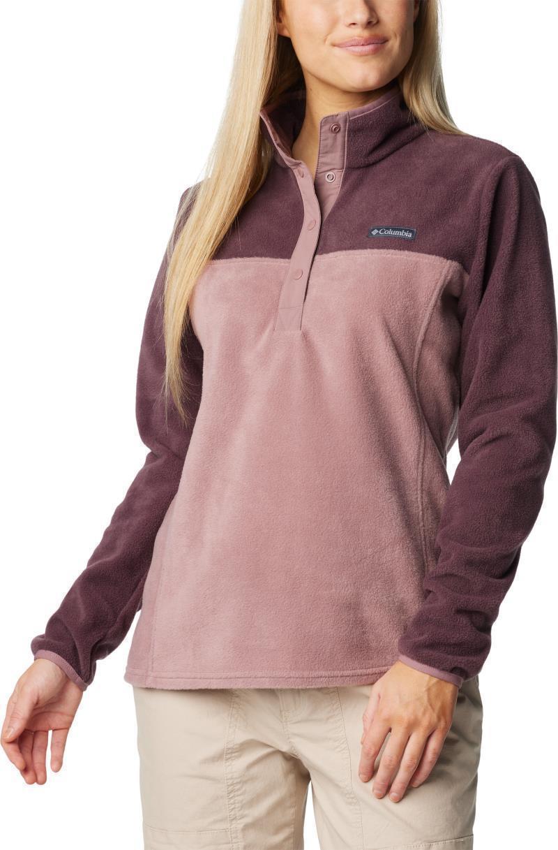 Benton Springs Half Snap Pullover II - Womens - Moonvista / Fig 3