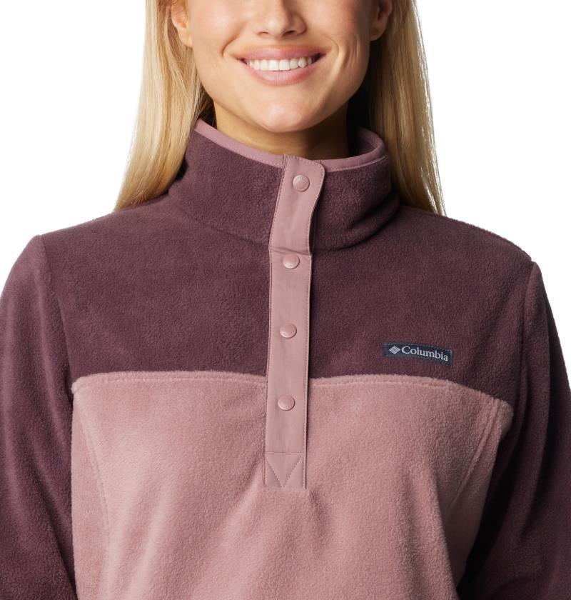 Benton Springs Half Snap Pullover II - Womens - Moonvista / Fig 5