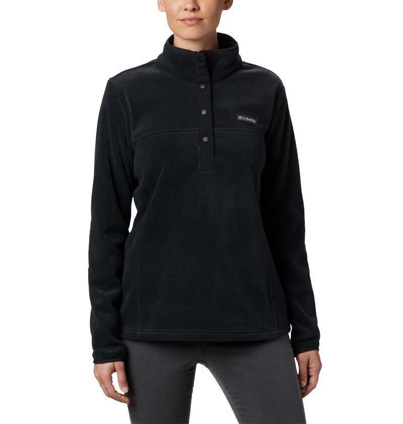Benton Springs Half Snap Pullover - Womens - Black 1