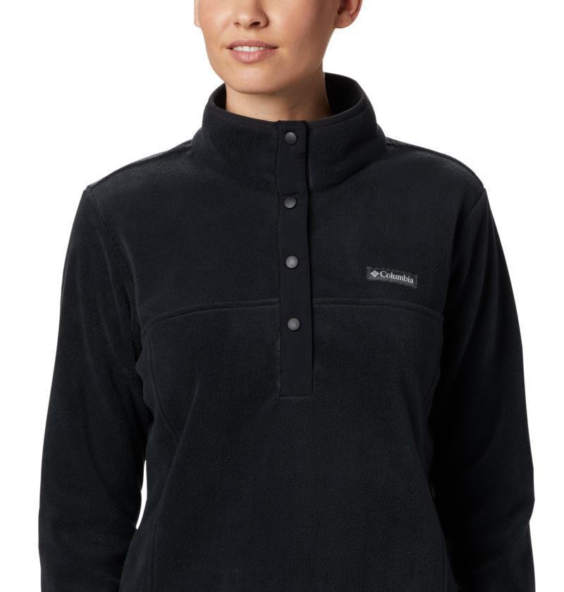 Benton Springs Half Snap Pullover - Womens - Black 5