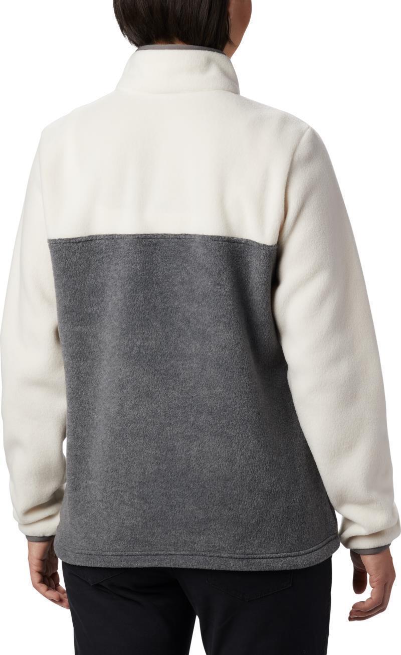 Benton Springs Half Snap Pullover - Womens - City Grey Heather / Chalk 2