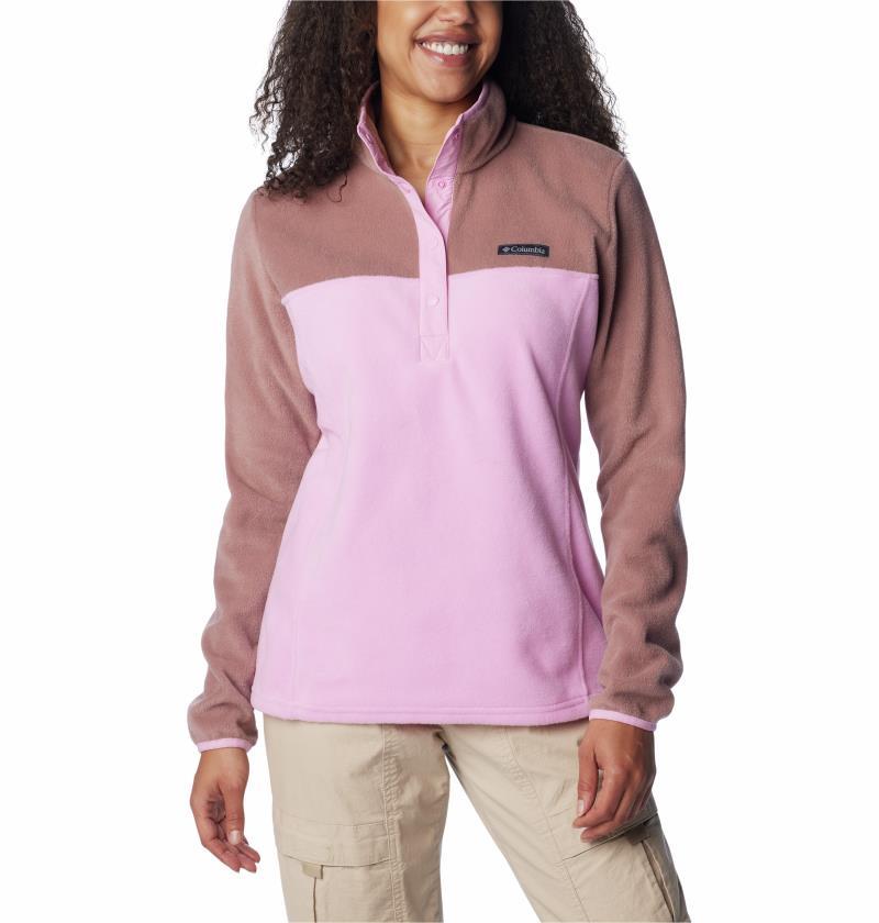 Benton Springs Half Snap Pullover - Womens - Cosmos / Fig 1