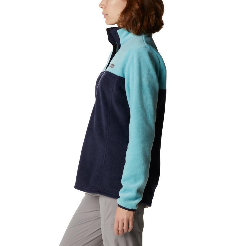 Benton Springs Half Snap Pullover - Womens - Dark Nocturnal / Sea Wave 4