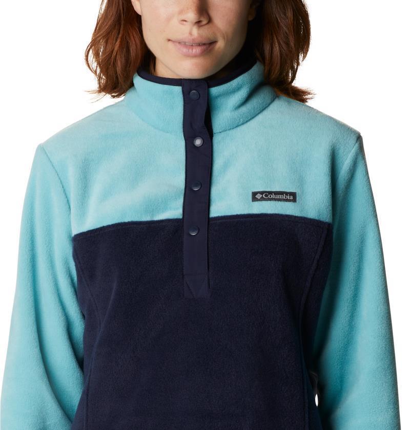Benton Springs Half Snap Pullover - Womens - Dark Nocturnal / Sea Wave 5