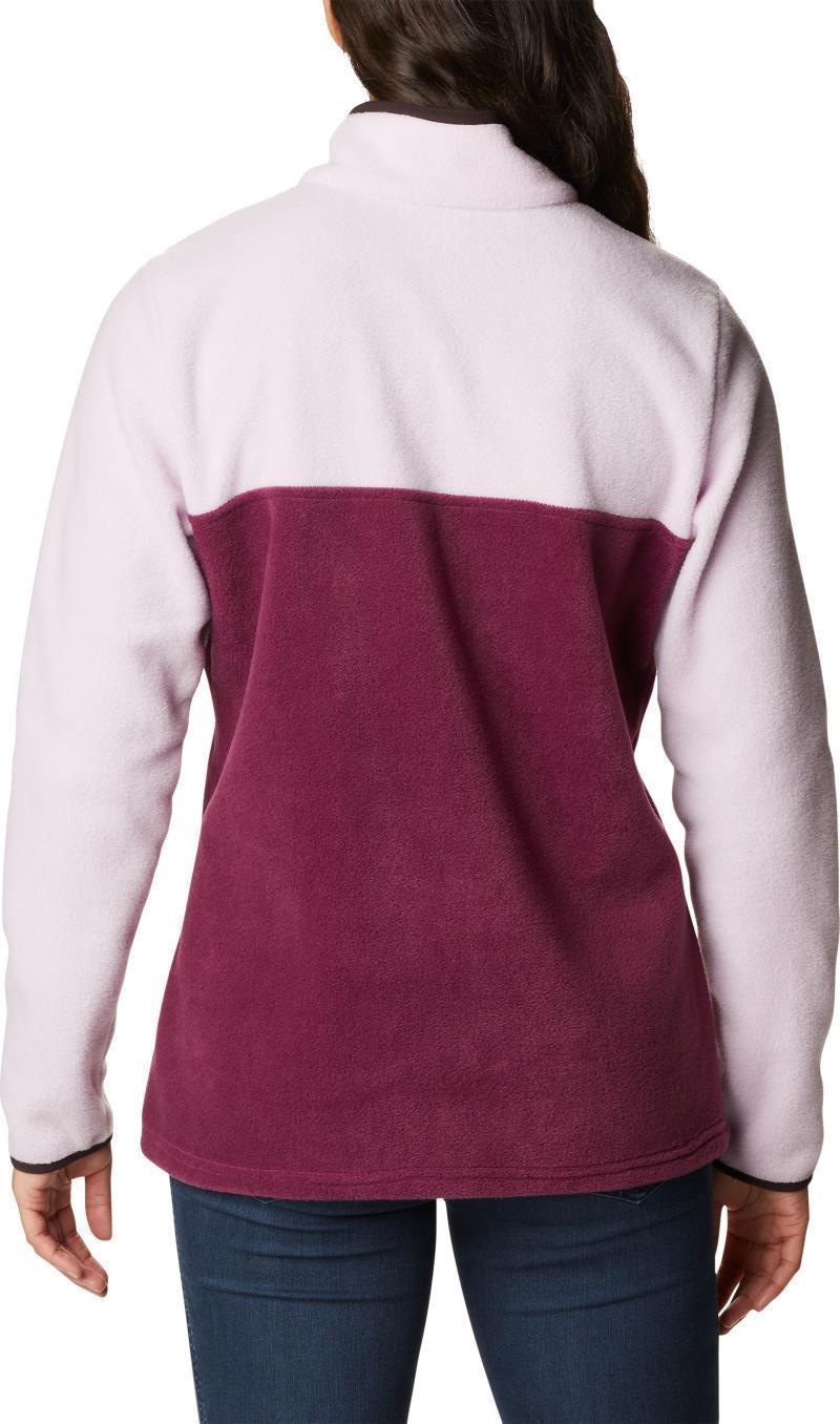 Benton Springs Half Snap Pullover - Womens - Marionberry / Aura 2