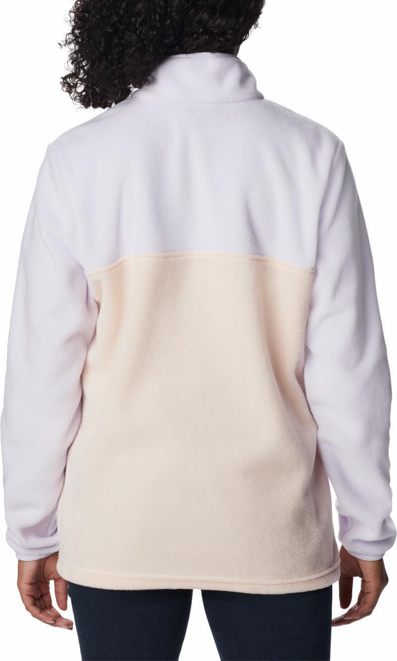 Benton Springs Half Snap Pullover - Womens - Peach Blossom / Purple Tint / Spring Blue 2