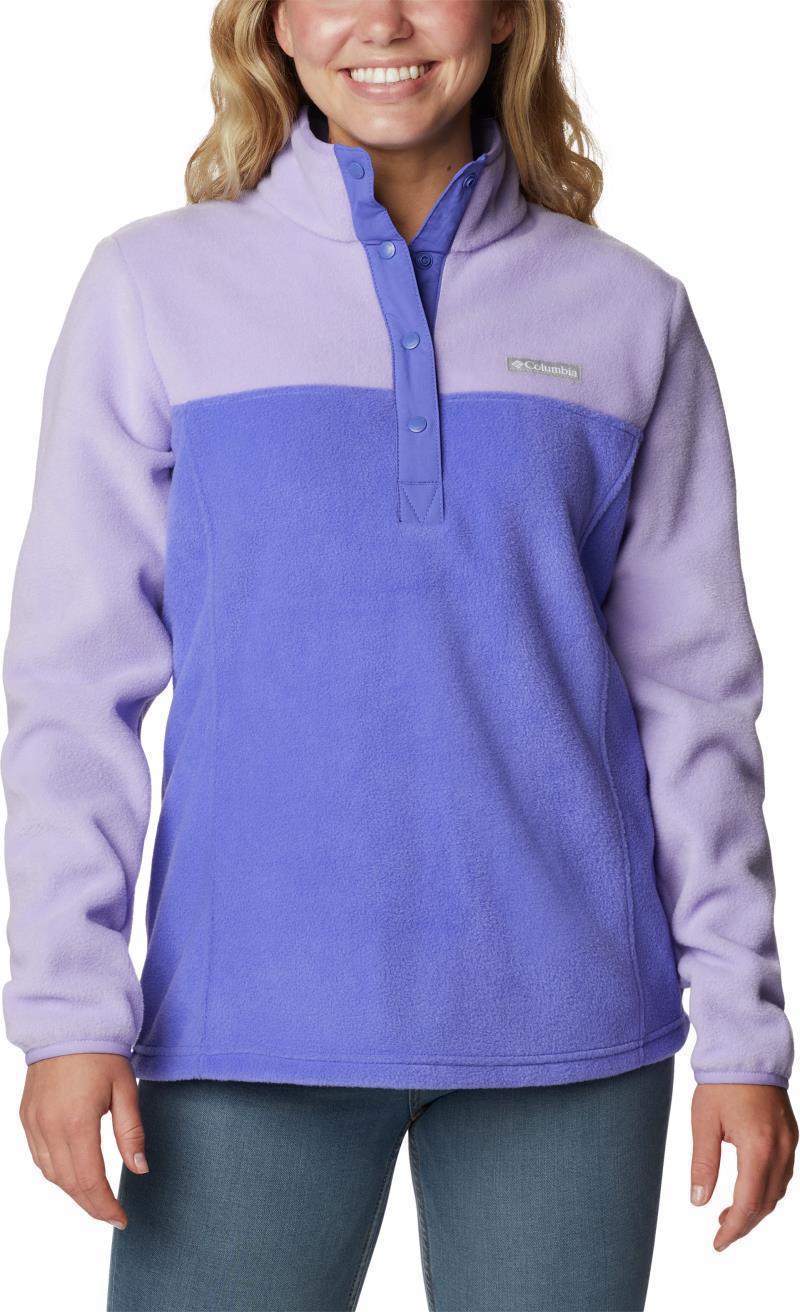 Benton Springs Half Snap Pullover - Womens - Purple Lotus / Frosted Purple 1