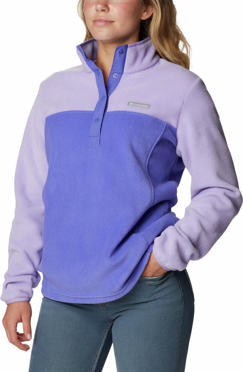 Benton Springs Half Snap Pullover - Womens - Purple Lotus / Frosted Purple 3