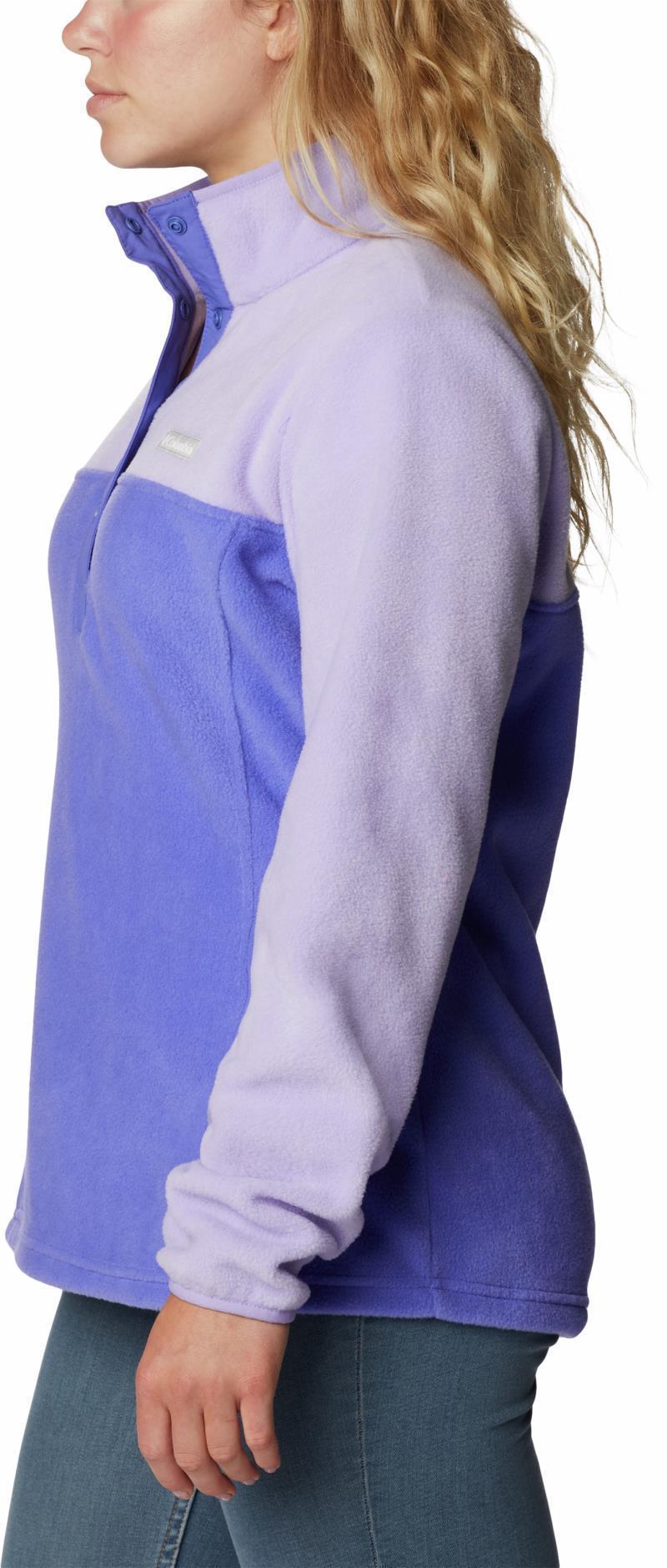 Benton Springs Half Snap Pullover - Womens - Purple Lotus / Frosted Purple 5