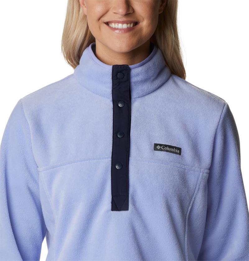 Benton Springs Half Snap Pullover - Womens - Serenity / Dark Nocturnal 5