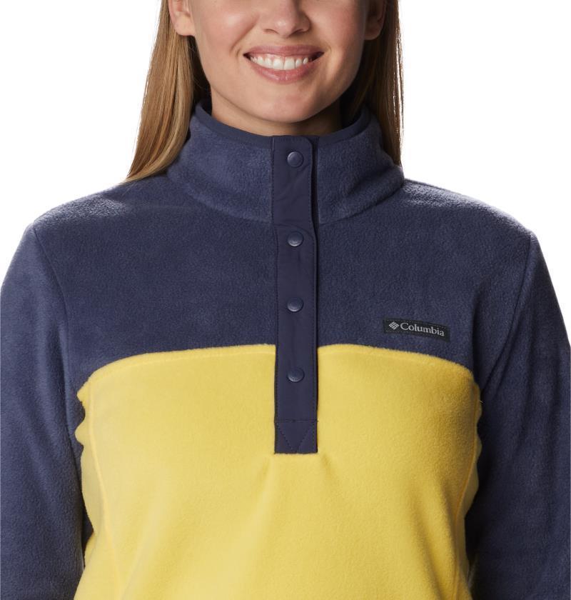 Benton Springs Half Snap Pullover - Womens - Sun Glow / Nocturnal 5