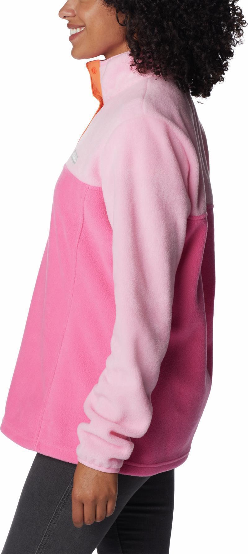 Benton Springs Half Snap Pullover - Womens - Wild Geranium / Wild Rose 5