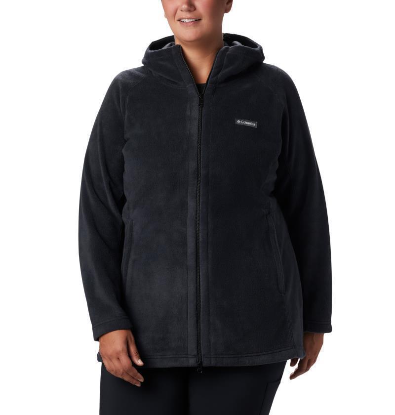Benton Springs II Long Hoodie, Extended - Womens - Black 1