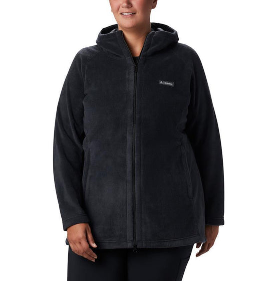 Benton Springs II Long Hoodie, Extended - Womens - Black 1