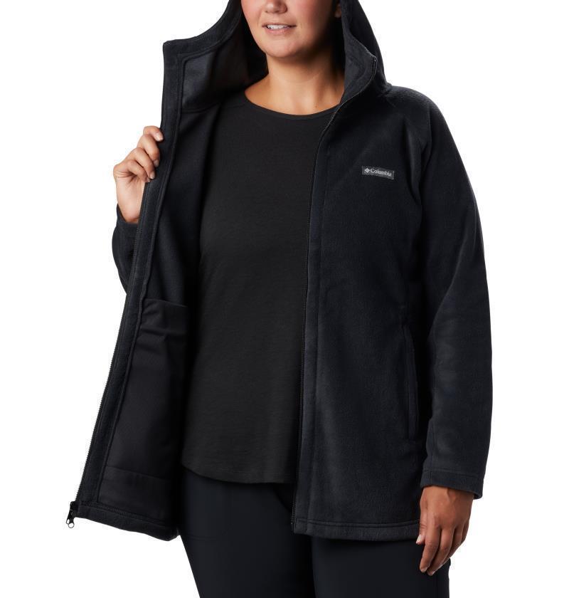 Benton Springs II Long Hoodie, Extended - Womens - Black 3