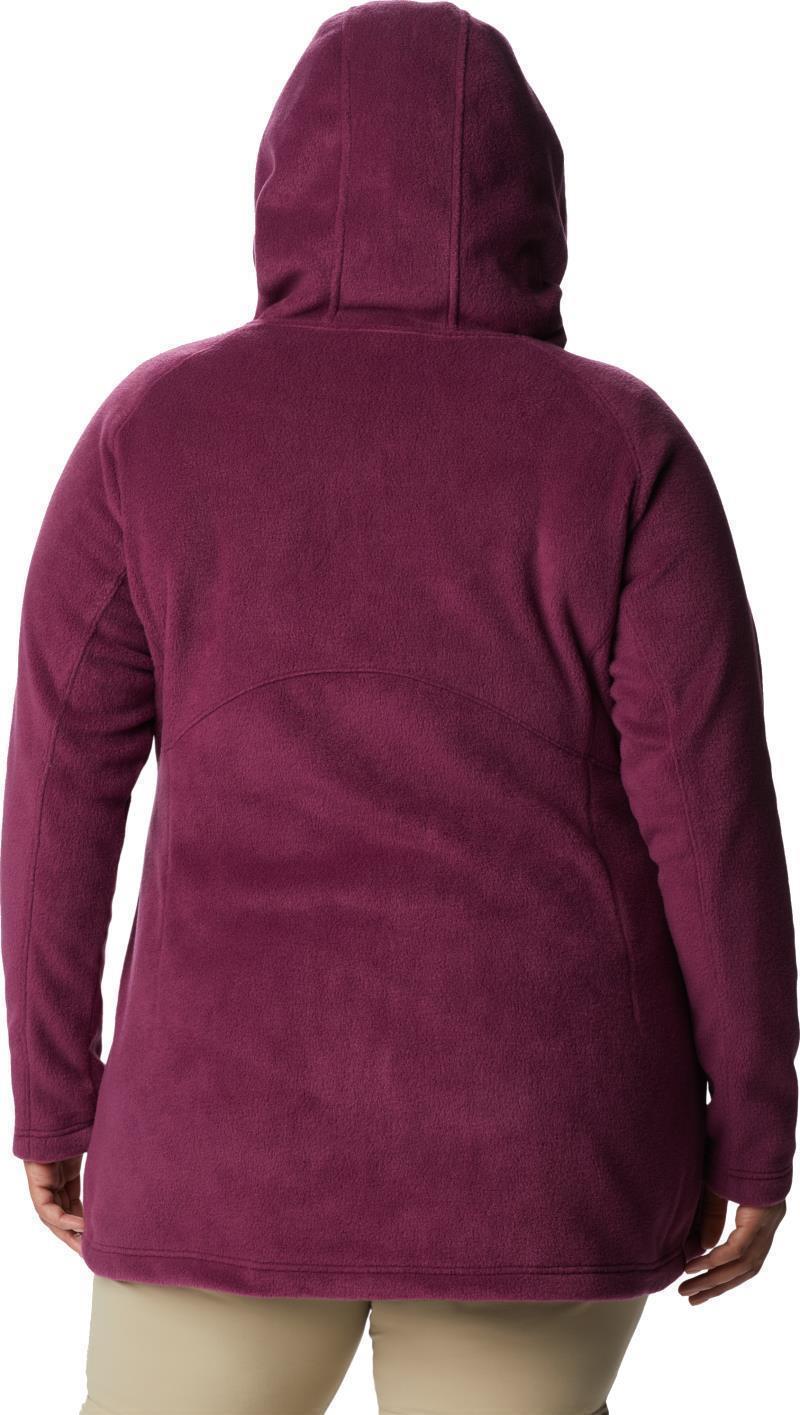 Benton Springs II Long Hoodie, Extended - Womens - Marionberry 2