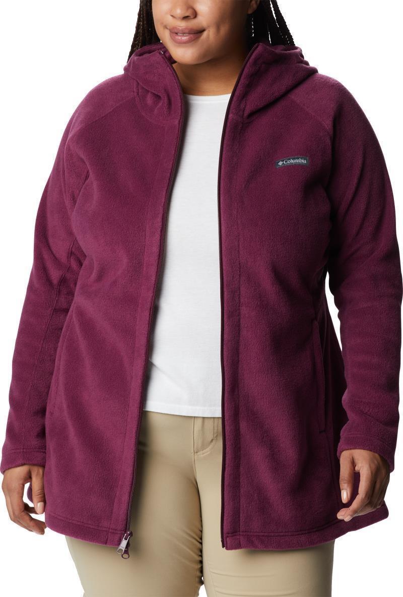 Benton Springs II Long Hoodie, Extended - Womens - Marionberry 4