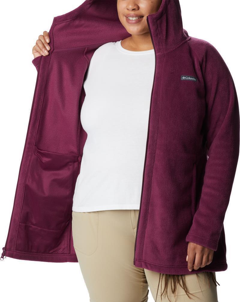 Benton Springs II Long Hoodie, Extended - Womens - Marionberry 5