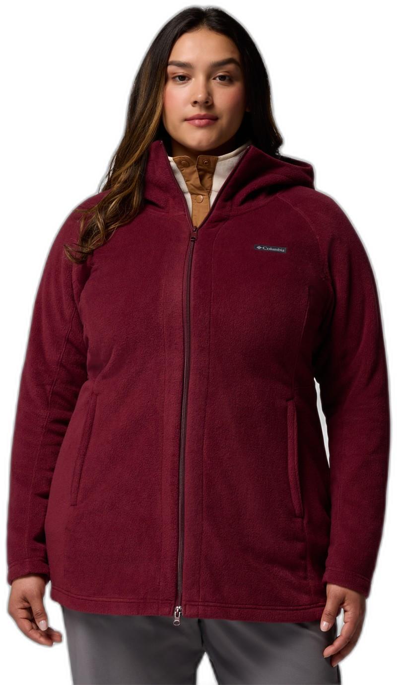 Benton Springs II Long Hoodie, Extended - Womens - rich wine 1