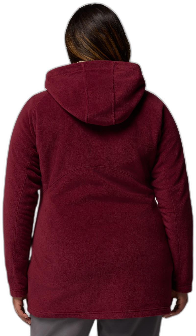 Benton Springs II Long Hoodie, Extended - Womens - rich wine 1