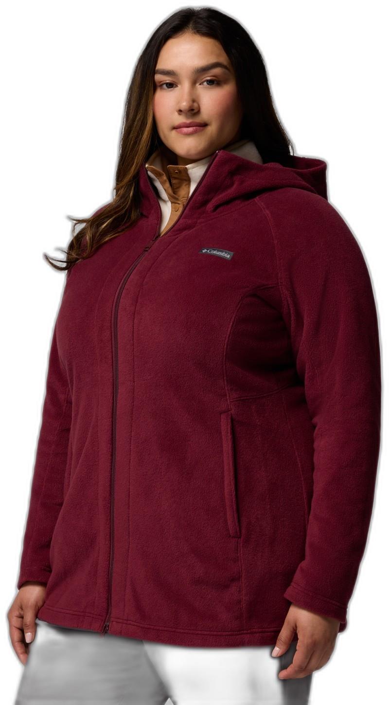 Benton Springs II Long Hoodie, Extended - Womens - rich wine 1