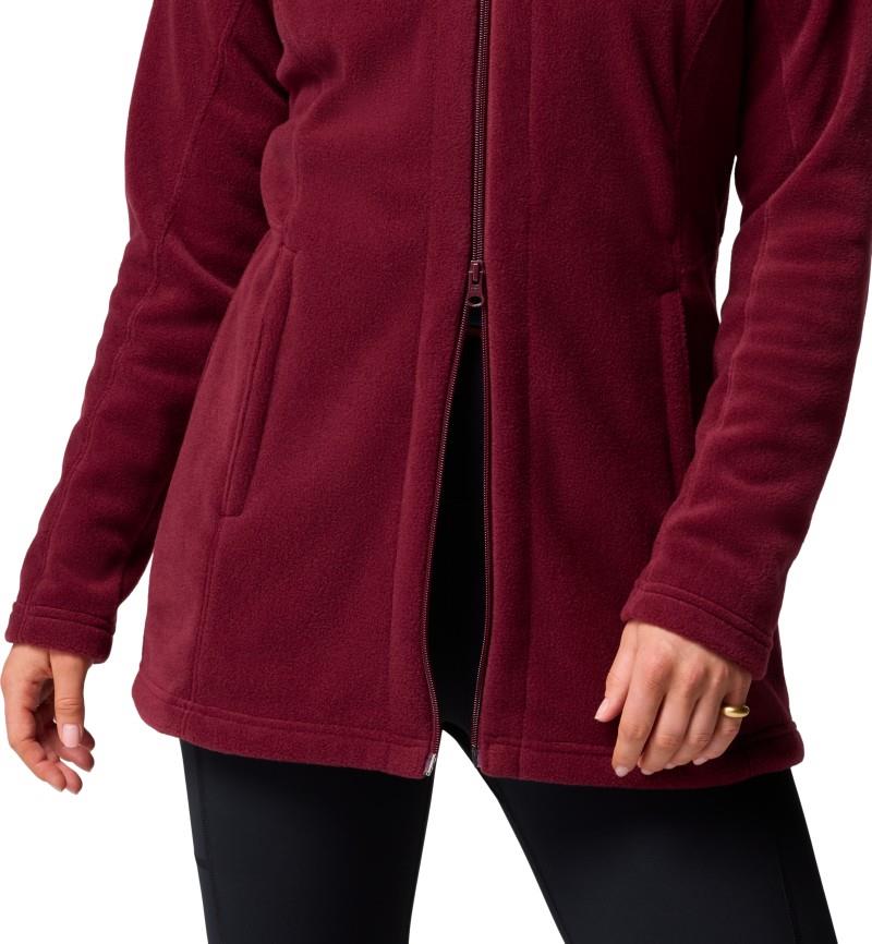 Benton Springs II Long Hoodie - Womens - rich wine 1
