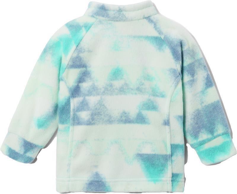 Benton Springs II Printed Fleece - Infant - bright aqua distant peaks 1