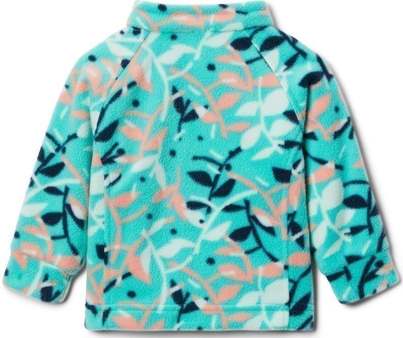 Benton Springs II Printed Fleece - Infant - electric turquoise scrap floral 1