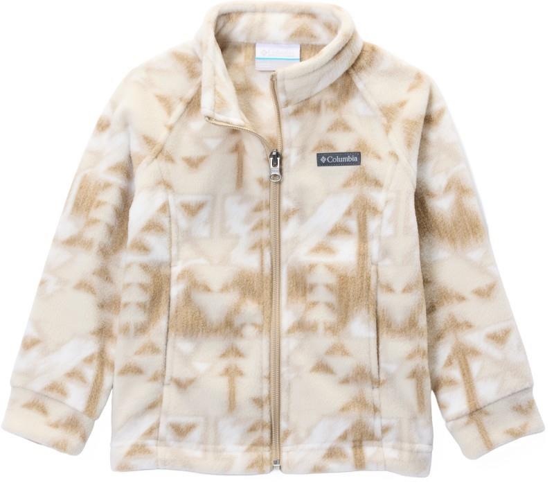 Benton Springs II Printed Fleece - Toddler Girls - ancient fossil sketchup 1