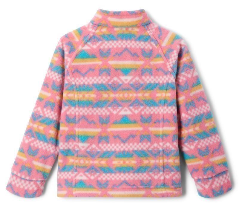 Benton Springs II Printed Fleece - Toddler Girls - camellia rose checkered peaks 1
