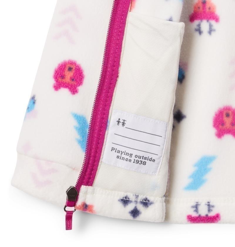 Benton Springs II Printed Fleece - Toddler Girls - chalk woodlands 1