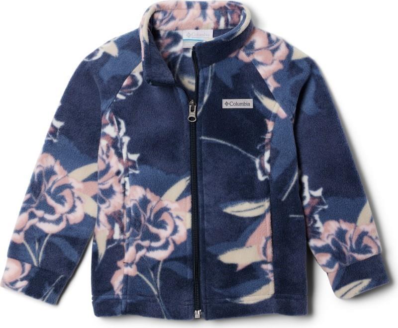 Benton Springs II Printed Fleece - Toddler Girls - collegiate navy blossoming 1