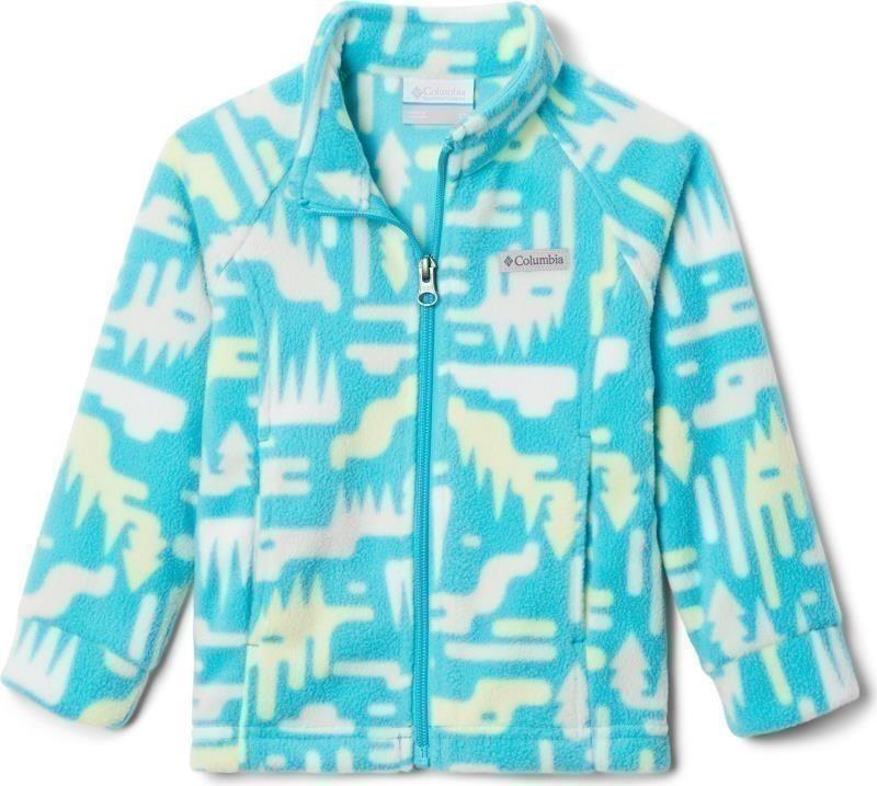 Benton Springs II Printed Fleece - Toddler Girls - geyser highland 1