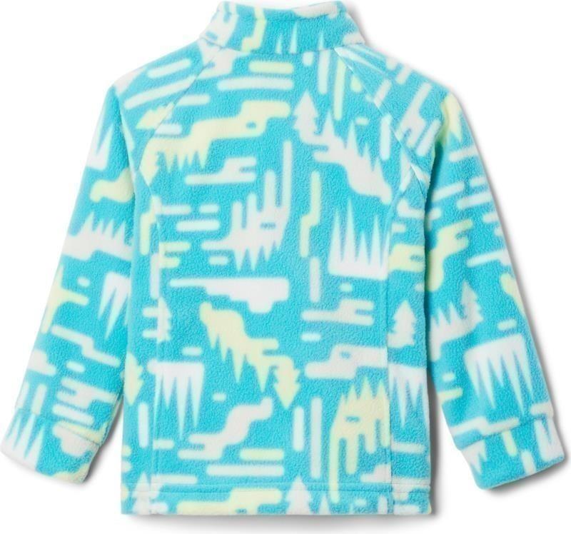 Benton Springs II Printed Fleece - Toddler Girls - geyser highland 1